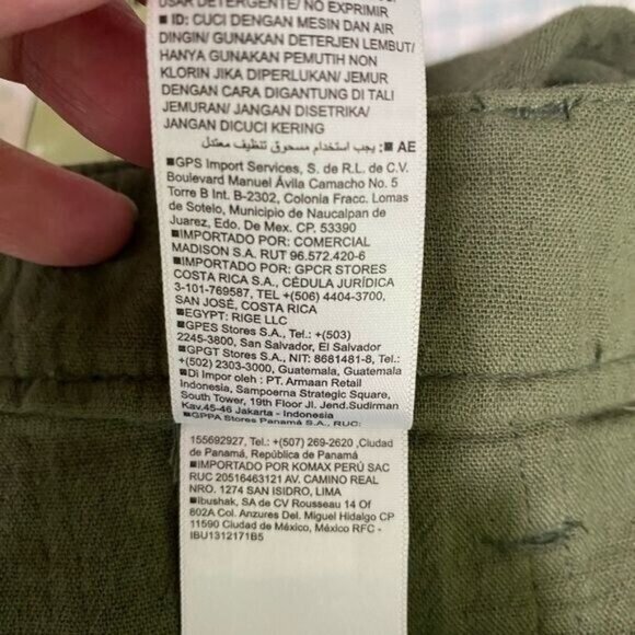 NWT Old Navy Womens High-Waisted stretchy  Tapered Pants for Olive green size 20 - Picture 11 of 14